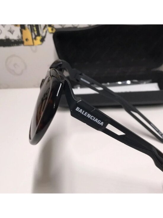 New Authentic Balenciaga Tortoise Shell Sunglasses BB0024SA 001 main image 7